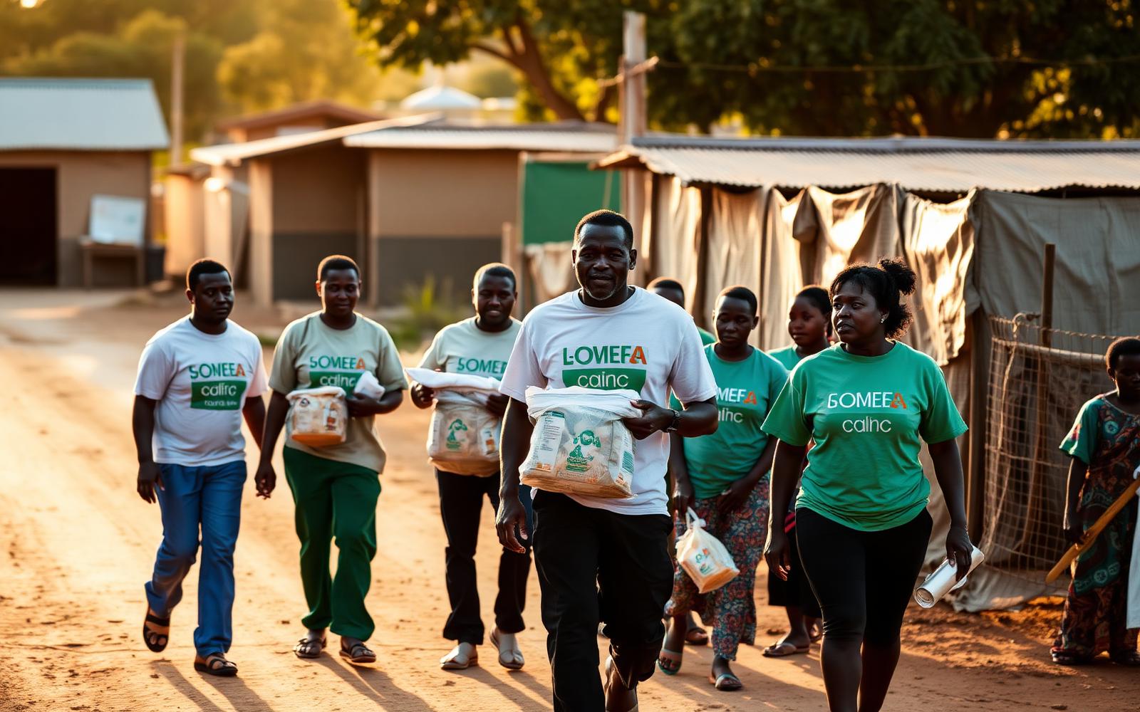 Our outreach team serving communities
